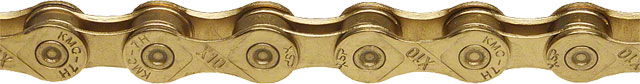 KMC X10 Chain - 10-Speed, 116 Links, Gold