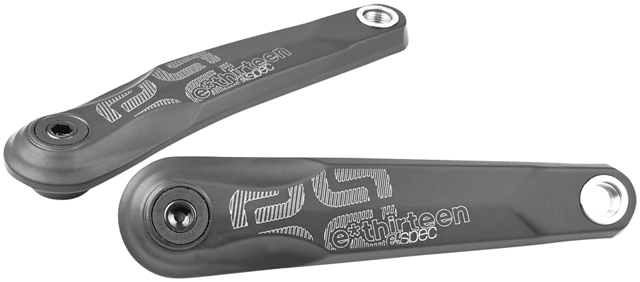 e*thirteen e*spec Plus Ebike Crank Arm Set - 160mm, Bosch CX Gen4, Black,