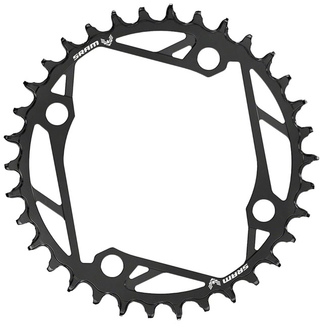 SRAM Eagle T-Type Chainring - 34t, 12-Speed, 104 BCD, Steel, Black