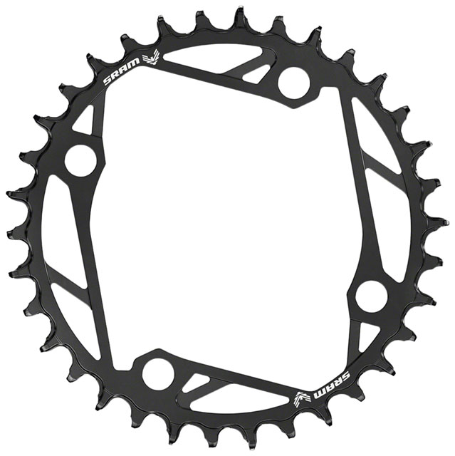 SRAM Eagle T-Type Chainring - 38t, 12-Speed, 104 BCD, Steel, Black