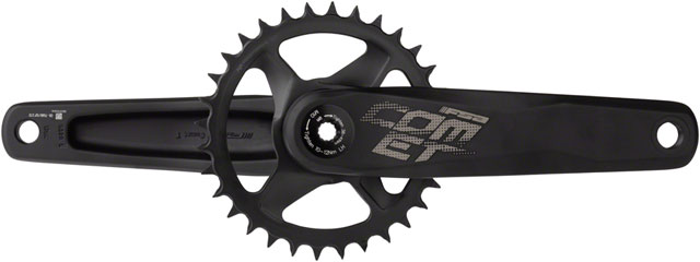 Full Speed Ahead Comet HD Modular 1x Crankset - 175mm, Shimano 12-Speed, 32t, Direct Mount, MegaExo Spindle, Black, 177mm Q-Factor