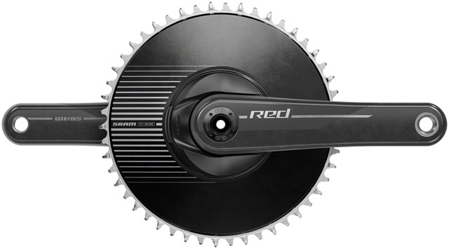 SRAM RED 1 Crankset - 160mm, 12-Speed, 50t Aero Chainring, 8-Bolt Direct Mount, DUB Spindle Interface, Natural Carbon, E1