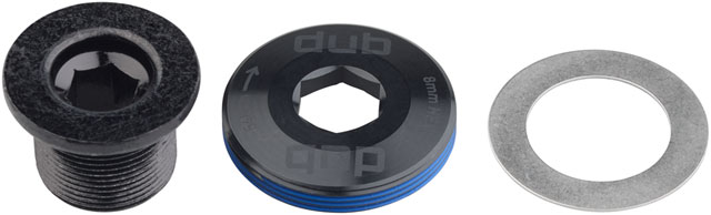 SRAM Eagle 90 T-Type Crank Arm Self-Extracting Bolt Kit - M18 / M30 ,Black