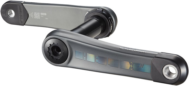 e*thirteen Helix Race Carbon Crankset - 175mm, 73mm, 30mm Spindle,  8-bolt Chainring Interface