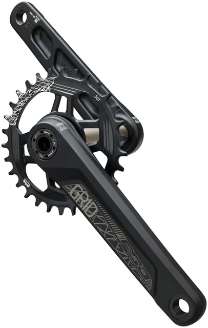 FSA Grid Modular Crankset, 30T, 170mm, MegaExo