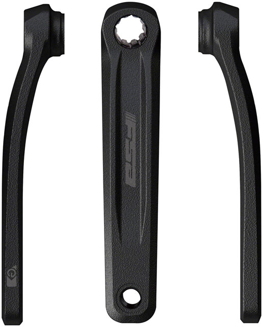 Full Speed Ahead CK-320 Ebike Crank Arm Set - Bosch Gen 3 (BNI), 175mm, w/o bolts, Black