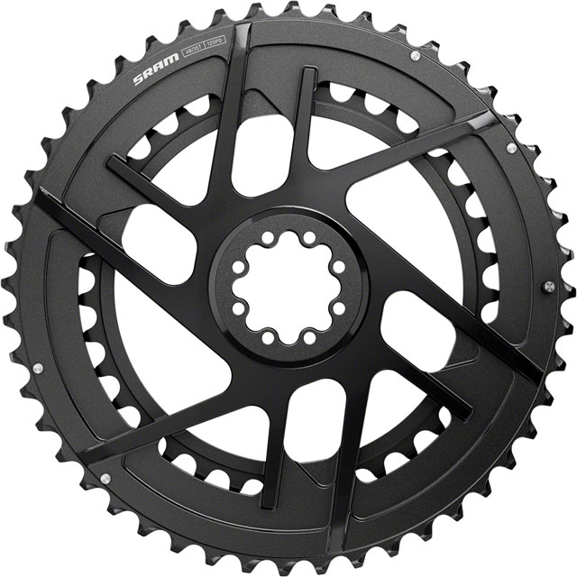 SRAM Rival 2x Chainring Kit - 48/35t, 2x12-Speed, 8-Bolt, Direct Mount, Black, E1