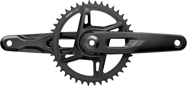 SRAM Rival 1x XPLR Wide Crankset - 170mm, 12/13-Speed, 42t, 8-Bolt Direct Mount, DUB Spindle, Black, E1