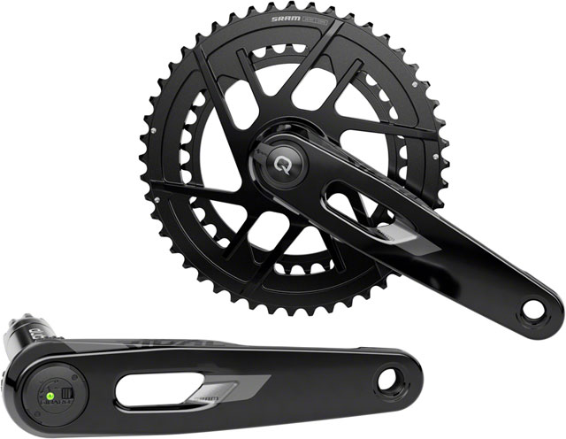 SRAM Rival AXS Power Meter Crankset - 175mm, 12-Speed, 48/35t, 8-Bolt Direct Mount, DUB PM Spindle, Black, E1