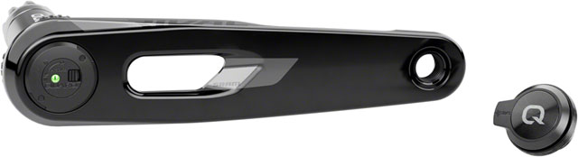 SRAM Rival AXS Left Crank Arm and Power Meter Spindle Assembly - 160mm, 12/13-Speed, DUB PM Spindle, Black, E1