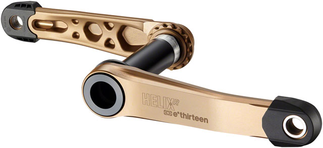 e*thirteen Helix Race Crankset - 170mm, 73mm, 30mm Spindle with e*thirteen P3 Connect Interface, Bronze