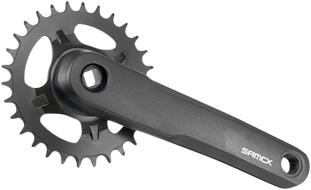 Samox M3s Crankset - 170mm, 10-12 Speed, 32t, 3-Bolt Direct Mount, JIS Square Taper, Black