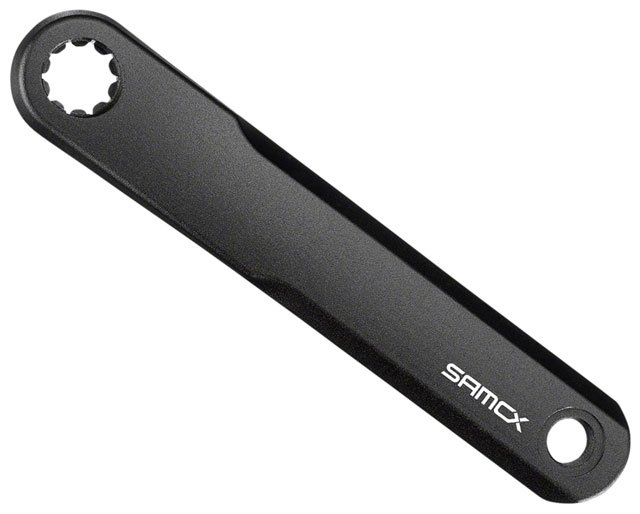Samox E3 BO Ebike Crank Arm Set - 155mm, Bosch GEN 2/ Yamaha (ISIS Spindle), 15mm offset, Black