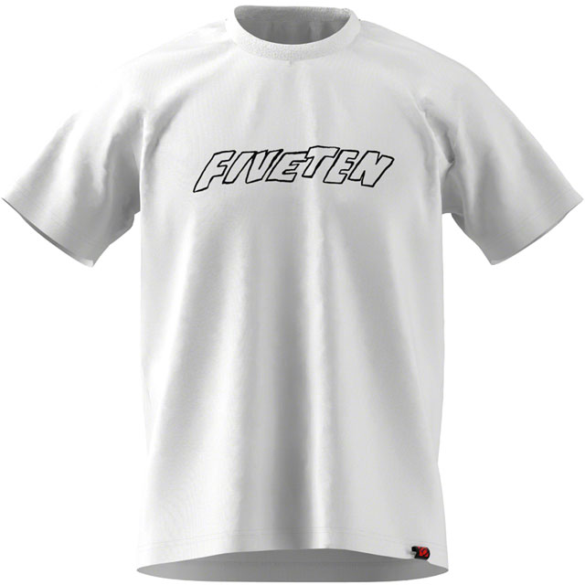 Five Ten Logo T-Shirt - White, XL