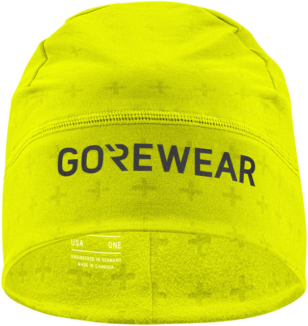 Gorewear Essence Thermo Beanie - Neon Yellow, One Size