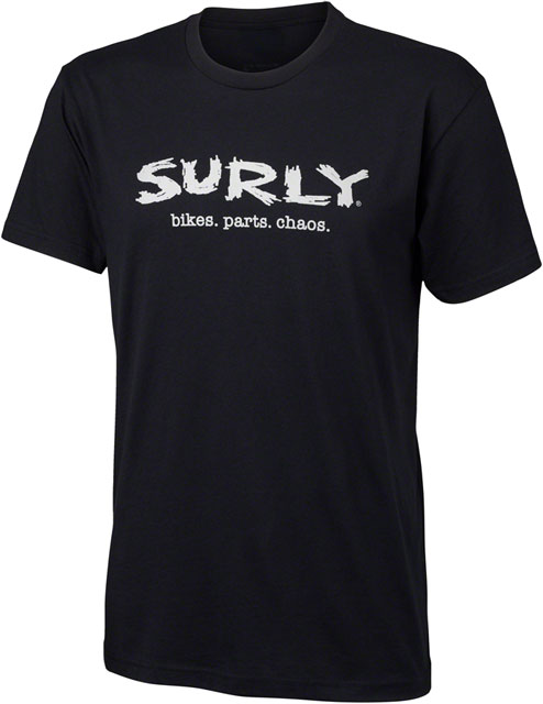 Surly Famous Last Words Short Sleeve T-Shirt - Unisex, Black, 2X-Large