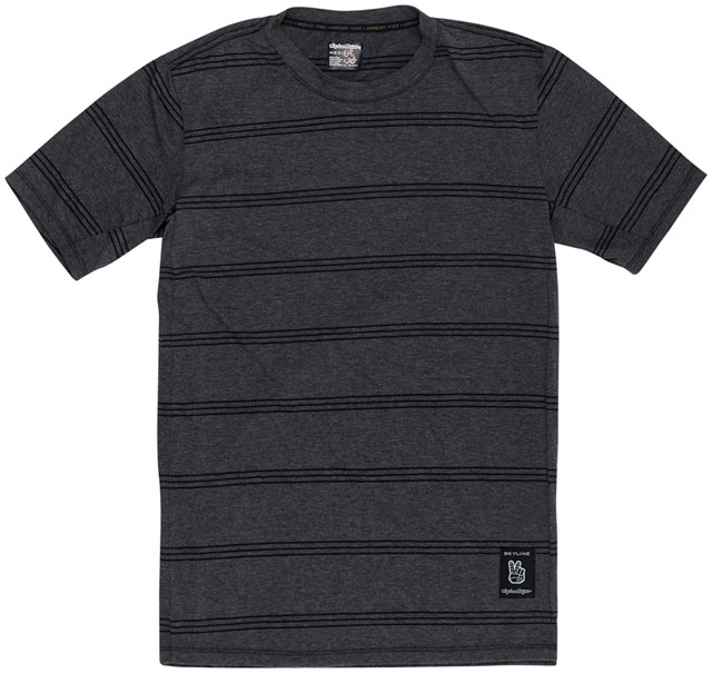 Troy Lee Designs Skyline Short Sleeve Ride Tee – Washed Out Dark Cloud, Large