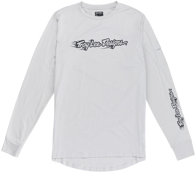 Troy Lee Designs Ruckus Long Sleeve Ride Tee – Burn Out Mist, Large