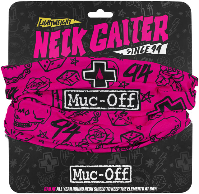 Muc-Off Lightweight Neck Gaiter - Pink Punk