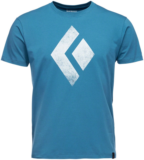 Black Diamond Chalked Up Tee - Astral Blue, Men's, Medium