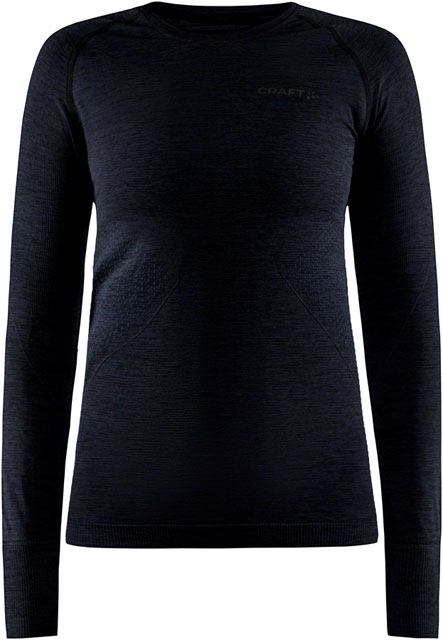 Craft Core Dry Active Comfort Base Layer - Black, Women's, Large