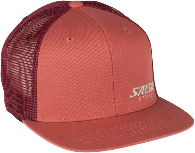 Salsa Block Hat - Red Clay, Burgundy, Adjustable