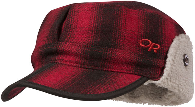Outdoor Research Yukon Cap - Redwood/Black, Medium