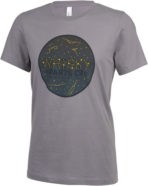 Whisky Stargazer T-Shirt - Storm, Unisex, Large