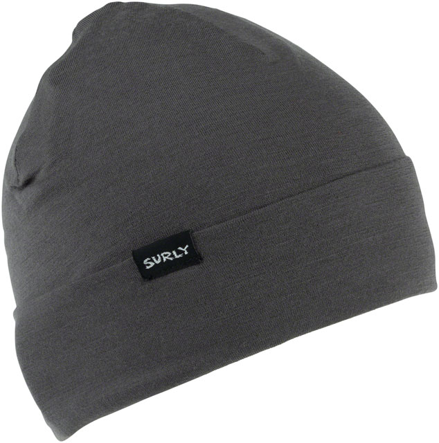 Surly Wool Beanie - Grey, 150gm, One Size