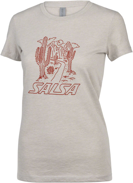Salsa Women's Sky Island T-Shirt - X-Large, Natural