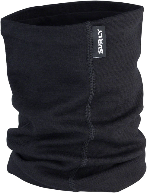 Surly Merino Neck Gaiter: Black One Size