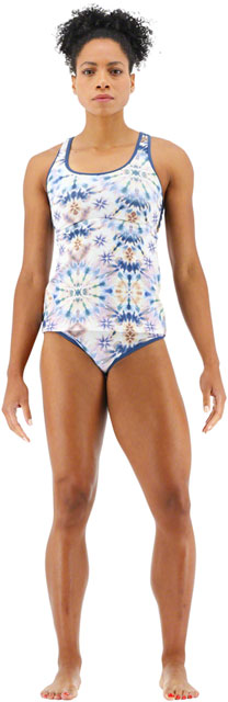 TYR Press Flower Tank Top - Women's, Multi-Color, Large