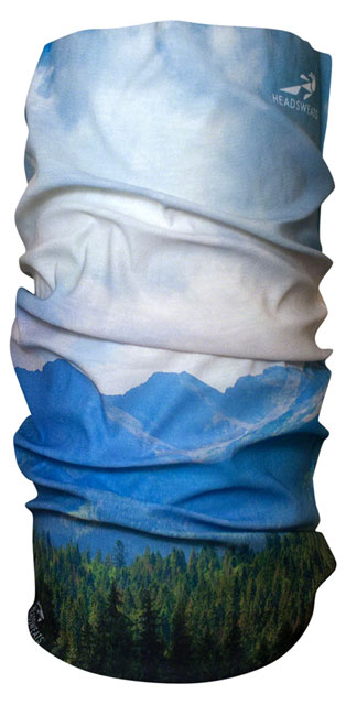 Headsweats Ultra Band Multi-Purpose Headband - Full, Rocky Mountains, One Size