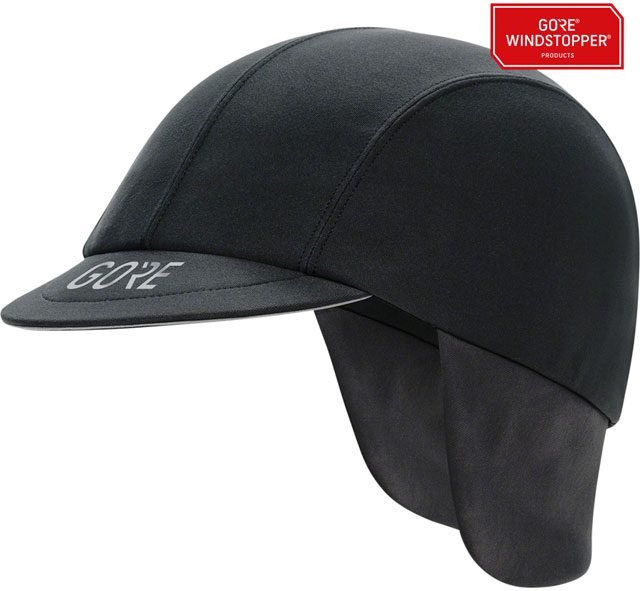 Gorewear C5 Gorewear Windstopper Road Cycling Cap - Black, One Size