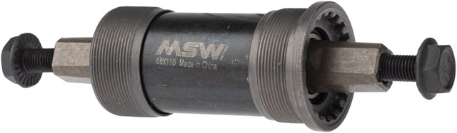 MSW ST100 Bottom Bracket - English, 68 x 110mm, Square Taper JIS