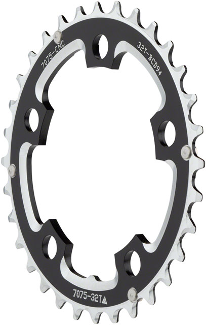 MSW Multi Speed 32t x 94mm Middle Chainring Black