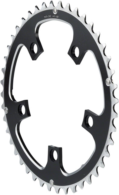 MSW Multi Speed 44t x 110mm Outer Chainring Black