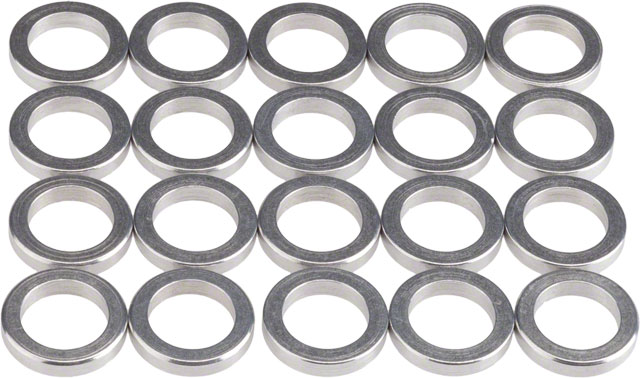 Wheels Manufacturing 2.2mm Aluminum Chainring Spacer Bag/20