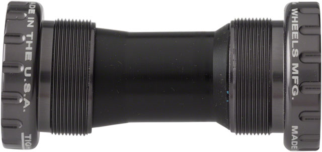 Wheels Manufacturing BSA Bottom Bracket - Shimano MTB, ABEC-3 Bearings, Gray Cups