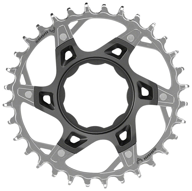 SRAM XX T-Type Chainring - 32t TQ Ebike Direct Mount, Silver