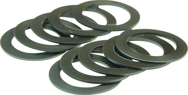Wheels Manufacturing Spindle Spacers - 0.5mm, For 30mm Spindles, Pack/10