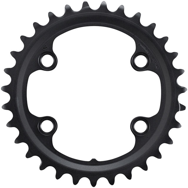 Shimano GRX FC-RX820-2 Chainring - 31t, Inner Ring, 80 BCD, For 2x 12-Speed, Black