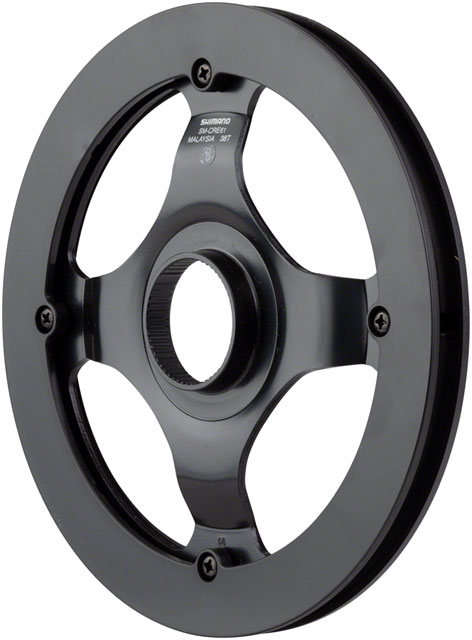 Shimano STEPS SM-CRE61 Chainring with Single Chainguide, 38t