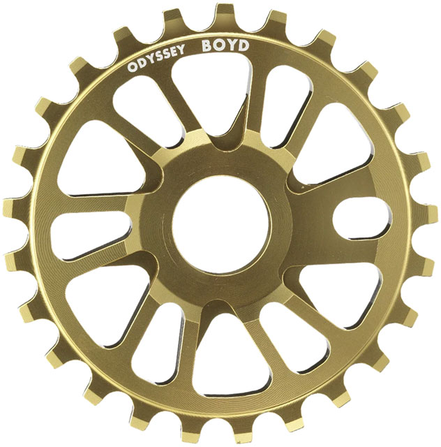 Odyssey Boyd Sprocket - 28t, CNC Machined 7075-T6 Aluminum, Coffee