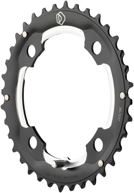 Dimension Multi Speed Chainring - 36t, 104mm BCD, 4-Bolt, Outer, Black
