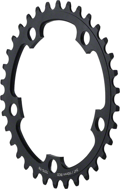 MSW Chainring - 34T, 110mm BCD, Middle, Black
