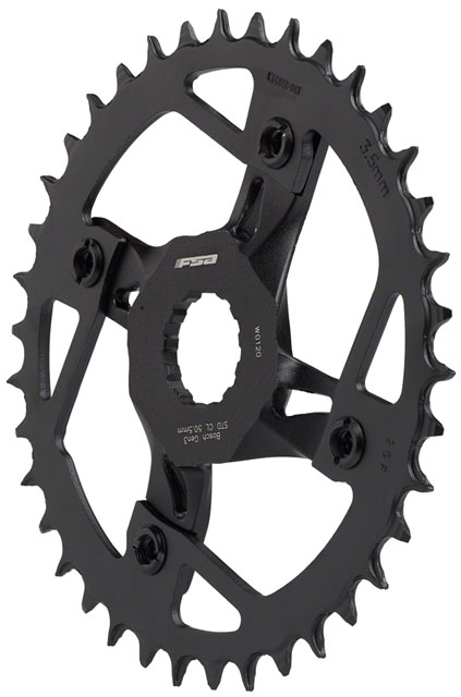Benno Replacement Chainring and Spider - eScout 2020+, 38T, Black