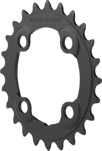 FSA Pro Chainring 64 x 24t D-10, Black