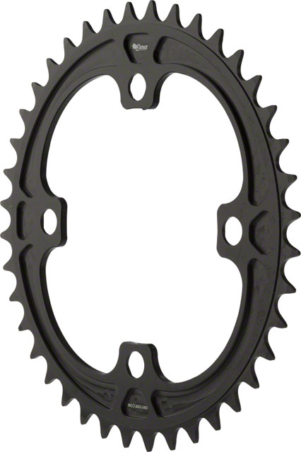 Onyx 4 Bolt Chainring: 40t, Black