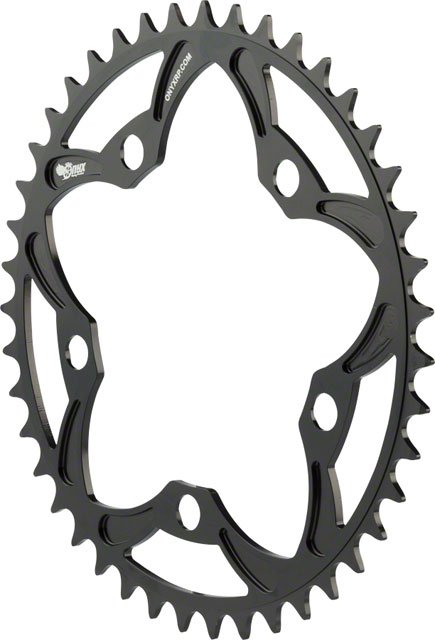 Onyx 5 Bolt Chainring: 42t, Black